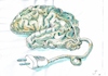Cartoon: Hirn (small) by Jan Tomaschoff tagged gehirn,technik,elektrizität