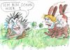 Cartoon: Igel (small) by Jan Tomaschoff tagged söder,merkel,scholz,corona