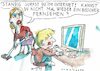 Cartoon: Internetsucht (small) by Jan Tomaschoff tagged medien,internet,kinder