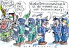 Cartoon: korrekt! (small) by Jan Tomaschoff tagged antisemitismus