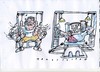 Cartoon: Kraft (small) by Jan Tomaschoff tagged fitness,ruhe