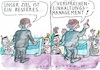 Cartoon: Management (small) by Jan Tomaschoff tagged politiker,versprechen,wahlkampf