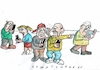 Cartoon: Medien (small) by Jan Tomaschoff tagged handy,internet,buch,kommunikation