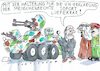 Cartoon: Menschenrechte (small) by Jan Tomaschoff tagged waffen,export,diktaturen,nahost