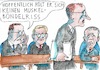 Cartoon: Muskelriß (small) by Jan Tomaschoff tagged cdu,merz,spahn