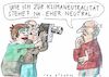 Cartoon: neutral (small) by Jan Tomaschoff tagged klima,einsatz