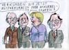 Cartoon: no (small) by Jan Tomaschoff tagged european,union,debts