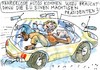 Cartoon: ohne Fahrer (small) by Jan Tomaschoff tagged fahrerloses,auto,europawahl