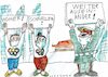 Cartoon: Olympia (small) by Jan Tomaschoff tagged olympia,china,corona,pandemie
