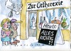 Cartoon: Orthorexie (small) by Jan Tomaschoff tagged ernährung,gesundheit