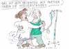 Cartoon: Partner (small) by Jan Tomaschoff tagged ärztin,arzt,patient,in