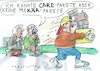 Cartoon: prekär (small) by Jan Tomaschoff tagged niedriglohne,prekäre,jobs,paketboten