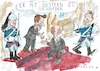 Cartoon: Rente (small) by Jan Tomaschoff tagged macron,frankreich,rente