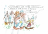 Cartoon: Schamanin (small) by Jan Tomaschoff tagged medizin,gender,medikament
