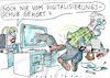 Cartoon: Schub (small) by Jan Tomaschoff tagged computer,jobs,digitalisierung