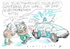 Cartoon: selbstfahrend (small) by Jan Tomaschoff tagged autonomes,fahren,fachkräftemangel,polizei