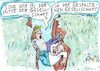 Cartoon: Spaltung (small) by Jan Tomaschoff tagged gesellschaft,spaltung,radikalisierung,demokratie