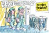 Cartoon: Sterben verboten! (small) by Jan Tomaschoff tagged sterbehilfe,medizin
