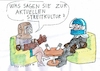 Cartoon: Streitkultur (small) by Jan Tomaschoff tagged streit,diskussion,toleranz,spaltung