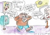 Cartoon: Stress (small) by Jan Tomaschoff tagged gesundheit,krankheit,stress,psychologie
