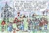 Cartoon: Stromautobahn (small) by Jan Tomaschoff tagged energiewende,stromtrassen,bauverzögerung