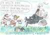 Cartoon: Subvention (small) by Jan Tomaschoff tagged rasenmäher,subventionsabbau