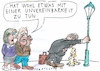 Cartoon: unvereinbar (small) by Jan Tomaschoff tagged parteien,unvereinbarkeit,brandmauer,koalitionen