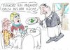 Cartoon: vegan (small) by Jan Tomaschoff tagged küche,ernäherung,vegan