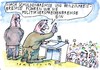 Cartoon: Wahlversprechen (small) by Jan Tomaschoff tagged wahlversprechen,schuldenbremse