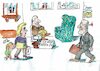 Cartoon: Zuhören (small) by Jan Tomaschoff tagged psyche,vereinsamung,zuwendung