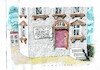 Cartoon: Zukunft (small) by Jan Tomaschoff tagged wissenschaft,prognosen,irrtum