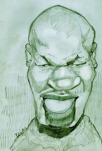 Cartoon: Mike Tyson (medium) by MRDias tagged caricature