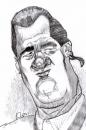 Cartoon: Steven Seagal (small) by MRDias tagged caricature