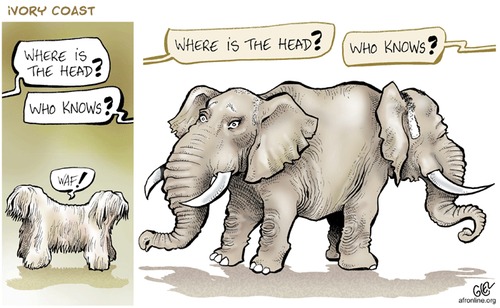 Cartoon: Ivory Coast (medium) by Damien Glez tagged ivory,coast,africa