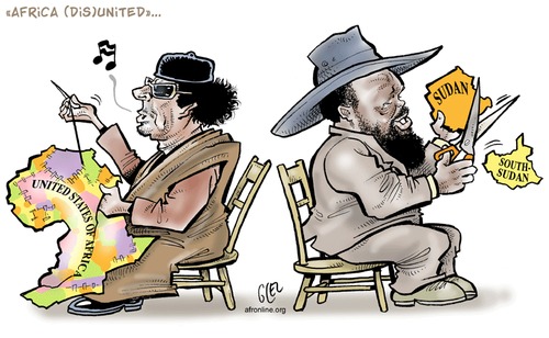 Cartoon: South Sudan (medium) by Damien Glez tagged south,sudan,elections,africa