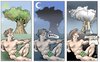 Cartoon: Copenhagen Summit (small) by Damien Glez tagged copenhagen summit climate change global warming