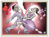 Cartoon: Divorce (small) by Damien Glez tagged divorce,couple,separation,love,marriage
