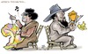 Cartoon: South Sudan (small) by Damien Glez tagged south,sudan,elections,africa