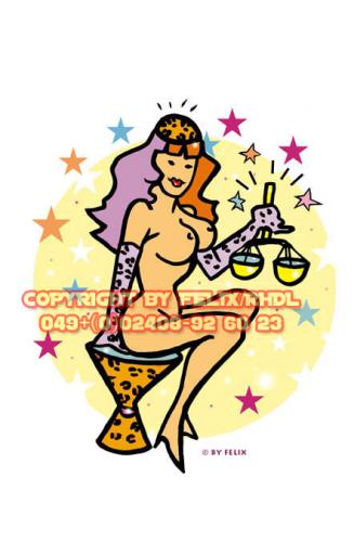 Cartoon: Astro Sample - Astro Muster (medium) by FeliXfromAC tagged stockart,eroscop,astro,zodiac,frau,woman,women,frauen,horoscope,horoskop,astrologie,sternzeichen,sexy,girls,print,poster,lwaage