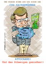 Cartoon: Wulff 1 (small) by cartoonist_egon tagged bundespräsident wulff politik und kredite