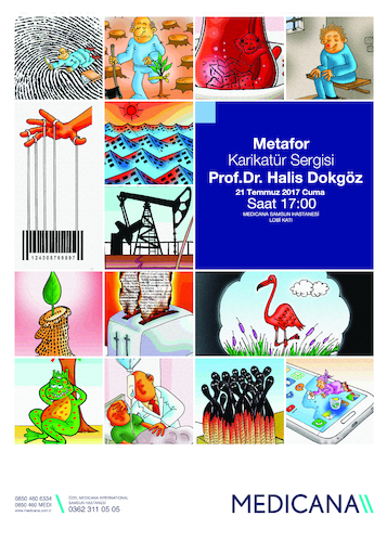 Cartoon: METHAPOR CARTOON EXHIBITION (medium) by halisdokgoz tagged methapor,cartoon,exhibition,samsun,turkey