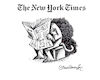 Cartoon: THE NEW YORK TIMES (small) by halisdokgoz tagged the,new,york,times,will,end,all,political,cartoons