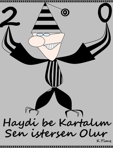 Cartoon: My Eagle  want this score (medium) by KenanYilmaz tagged my,eagle,want,this,score