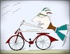 Cartoon: BikeMan (small) by KenanYilmaz tagged bikeman