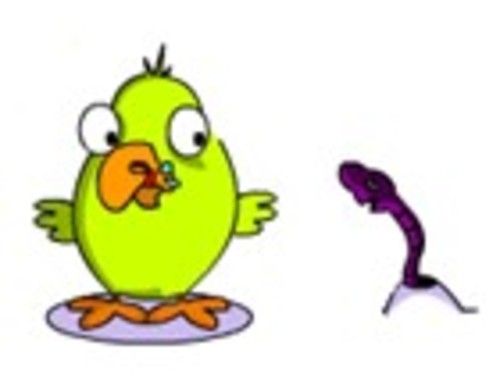 Cartoon: Strahlenverseuchter Wurm! (medium) by Tricomix tagged strahlenverseucht,wurm,vogel,bird,japan