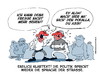 Cartoon: Pofalla (small) by Wunschcartoon tagged cdu,pofalla,sprache,bosbach,fresse,stil