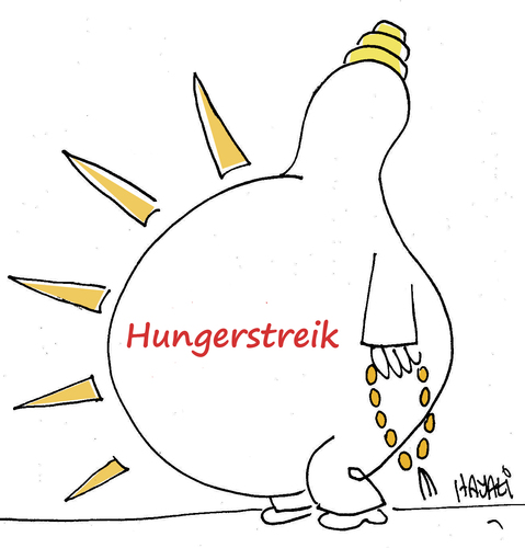 Cartoon: 56. Tag im Hungerstreik (medium) by Hayati tagged hunger,hungerstreik,grev,aclik,kurdenproblematik,hayati,boyacioglu,berlin
