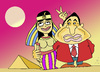 Cartoon: Ägyptenade (small) by Hayati tagged ägypten,misir,piramid,piramit,pyramid,piramide,husnu,mubarak,egypt,egyptn,humor,hayati,boyacioglu,test
