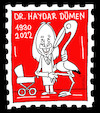 Cartoon: Dr. Haydar Dümen (small) by Hayati tagged haydar,duemen,doktor,therapeut,seksolog,sexualthrepaeut,aufklärer,istanbul,tuerkei,stamp,pul,hatirapulu,hayati,boyacioglu,berlin