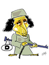Cartoon: Gaddafi (small) by Hayati tagged gaddafi